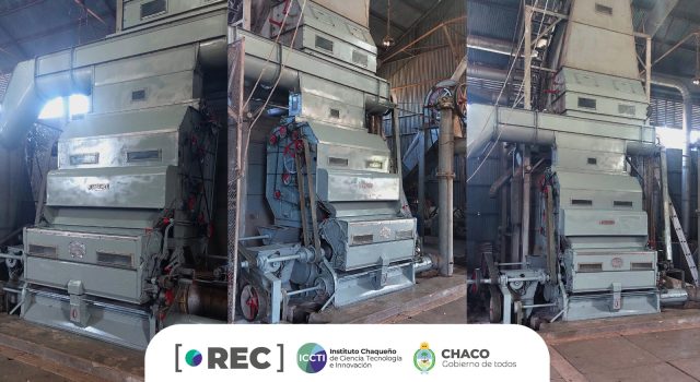 El ICCTI financió la reparación integral de histórica desmotadora de algodón del INTA Sáenz Peña, única en el país