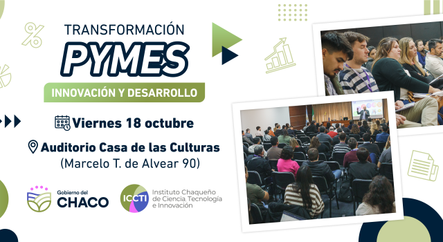 El gobierno provincial invita a Transformación Pymes, un evento que brindará herramientas para la innovación de las empresas locales