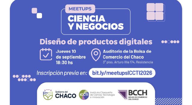 El ICCTI invita a un nuevo Meetups Ciencia y Negocios sobre diseño de productos digitales